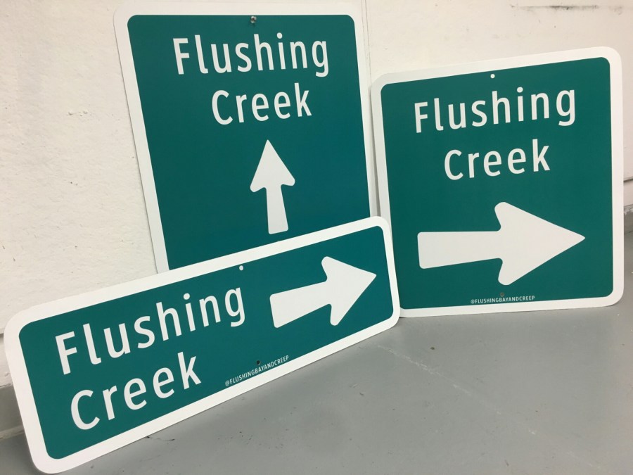 FlushingCreekSign1.JPG image